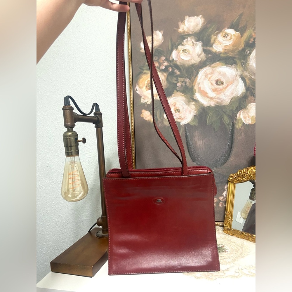 The Bridge Italian leather vintage bag